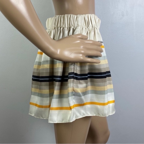 NEW RAG & BONE STRIPED SILK SHORTS - Picture 3 of 6